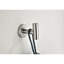 Quincaillerie de salle de bain en nickel brossé 3, acier inoxydable, conception moderne, grattage, rouille, quincaillerie facile à installer, décoration, pratique à installer-255315809