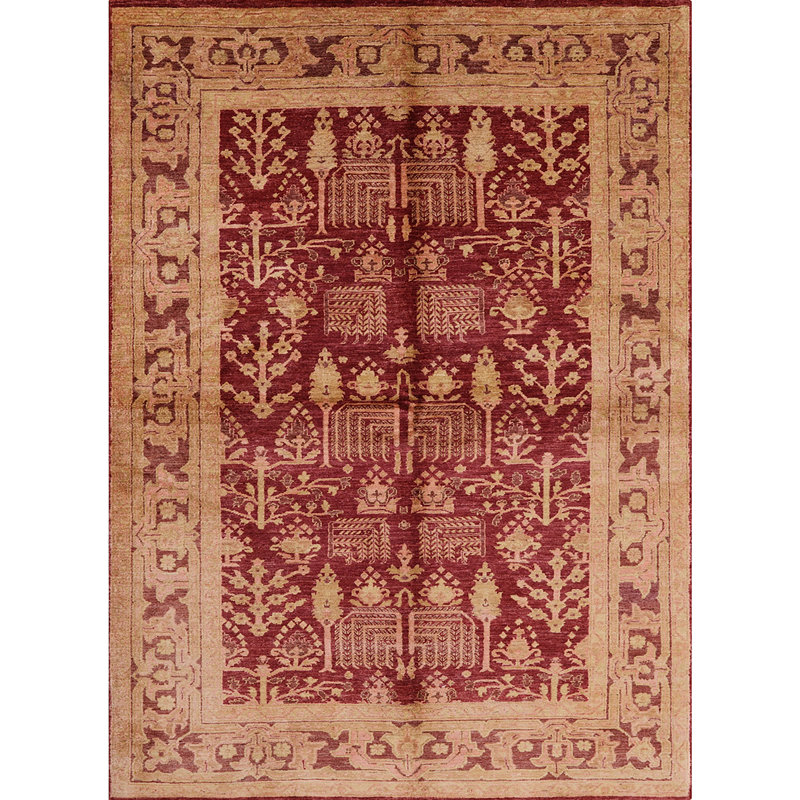 Oriental Indoor Rug, Rectangle 4' x 6'