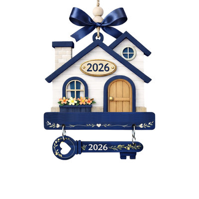 Wooden pendant Home Ornament 2026 Home Gifts Housewarming Presents Welcome Home First Home Gifts