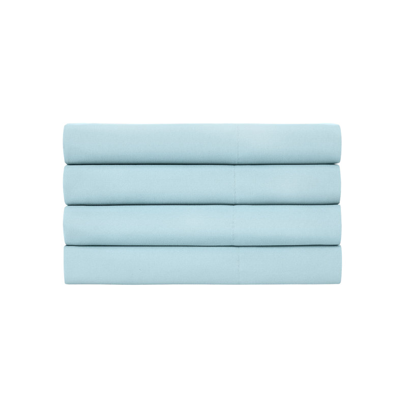 Quatre taies d'oreiller en microfibre Vilano Springs de Southshore Fine Linens, Très grand, Bleu ciel