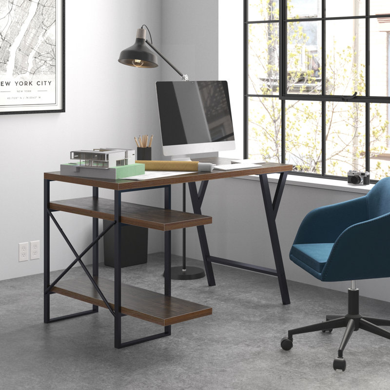Bureau réversible Ashlynn, H 29,53 po x l 47,24 po x P 35,43 po