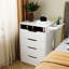 Bureau de maquillage avec panneau caché