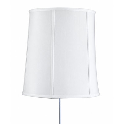 Abat-jour tambour en lin H 17 "x l 16" (araignée)