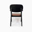Chaise rembourrée en cuir Mid-Century-107174150