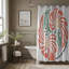 Rideau de douche 1 pièce Wild Flora-628295329