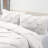 Double Brushed Pleated Duvet Cover Set-1138808770-1138794285