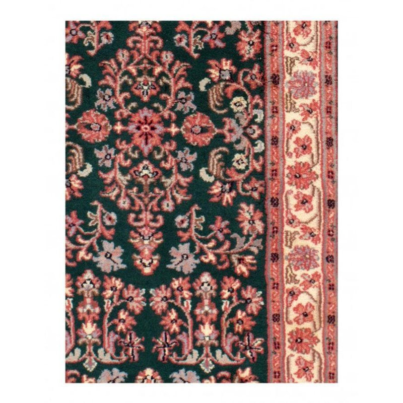 Wool Oriental Area Rug in Green