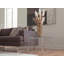 Gold Aluminium Floor Vase, Tall Round XXL Modern Vase for Dried Flowers-1914842810