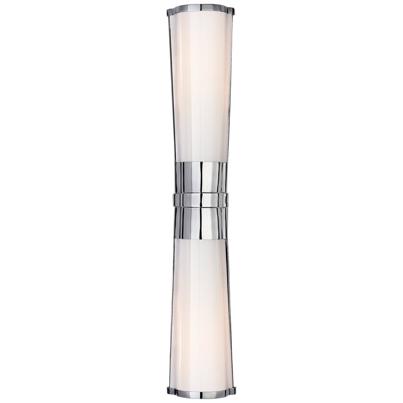 Chapman & Myers Carew Linear Sconce, Polished Nickel
