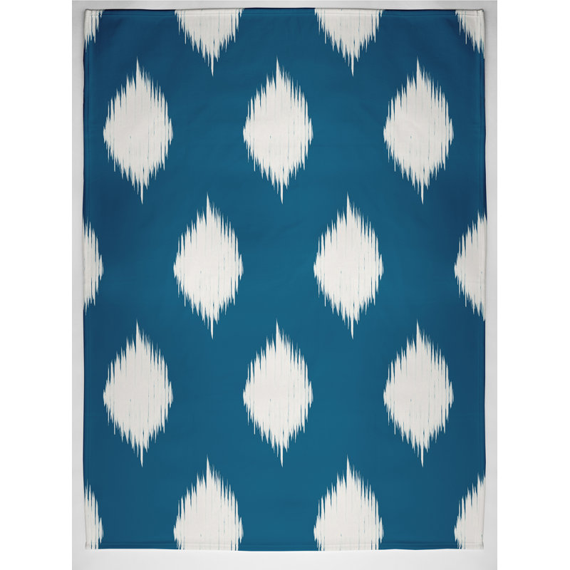Schuck Plain Weave / Muslin Throw Blanket, Teal