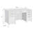 4-Drawer Lift Top Office Desk-799131831