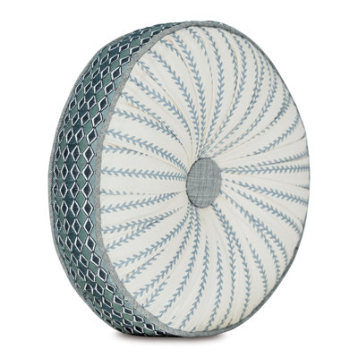 Coussin décoratif Highclere à boutons capitonnés