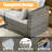 Kiontae 6 - Person Patio Conversation Set with Cushions-885454776