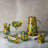 Carnaval Pitcher Handblown Mexican Glass