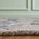 Autumn Martha Stewart Hand Tufted Wool/Viscose Floral Rug in Colonial Blue