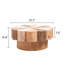 Table basse Farmhouse, plusieurs tables d'entrée en bois