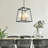 Doly 4 - Light Shaded Geometric Chandelier