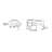 Solid Brass Wall Mounted Bathroom Sink Faucet With Optional Drain Assembly-116302691-116369499