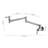 Wall Mount Folding Kitchen Pot Filler Faucet-117238449