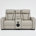 Gray Faux Leather