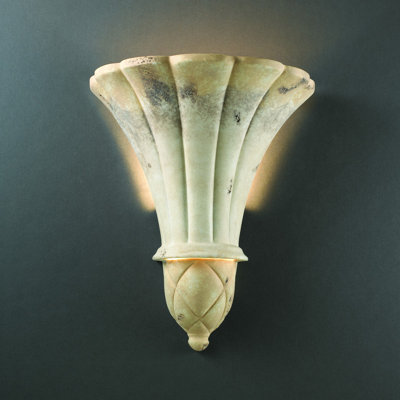 Amalio Ceramic Flush Mounted Sconce