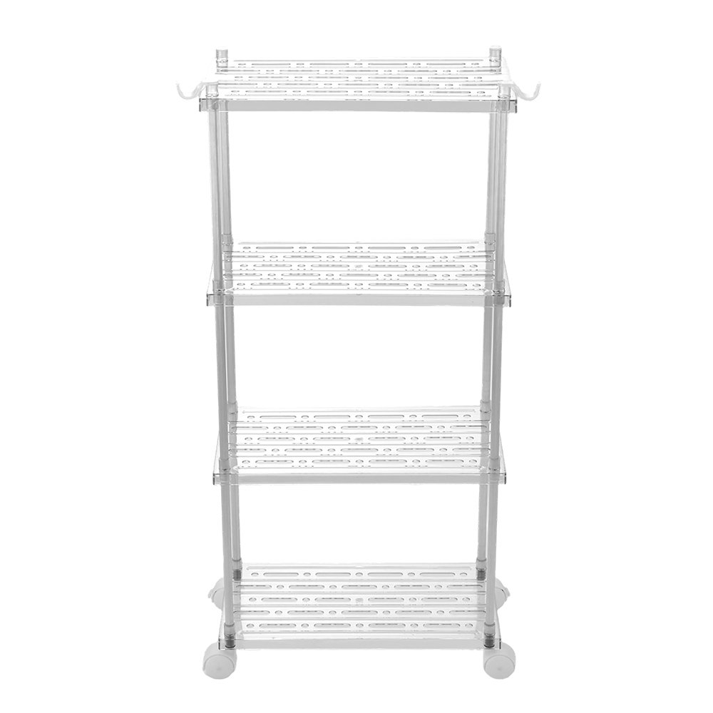 4-Tier Plastic Storage Cart