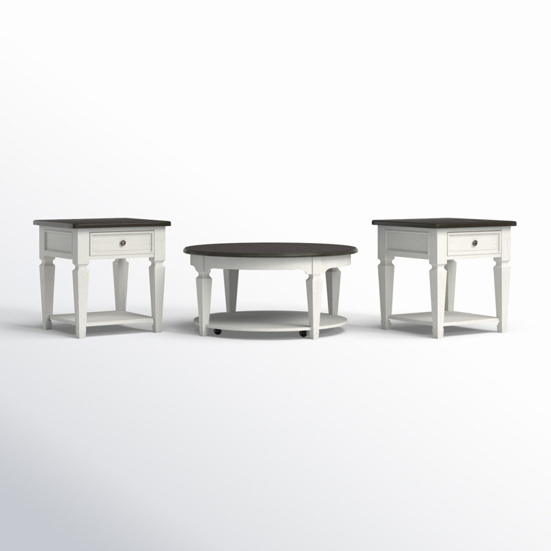 Colburn 3 Piece Living Room Table Set