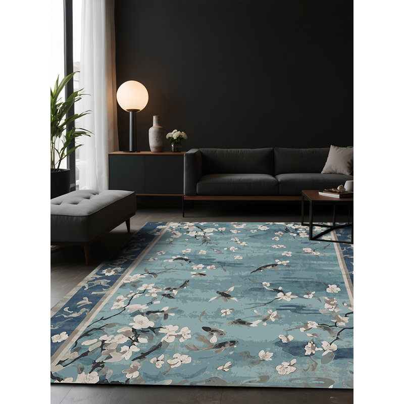Tapis gris soyeux et moelleux, Tapis de couloir 2 pi x 4 pi
