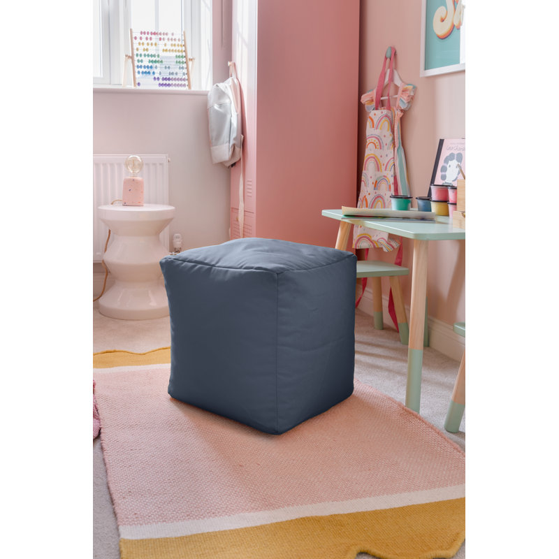 Outdoor Friendly Refillable Classic Bean Bag, Dark Gray