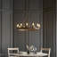 Dunstable 12 - Light Waggon Wheel Chandelier