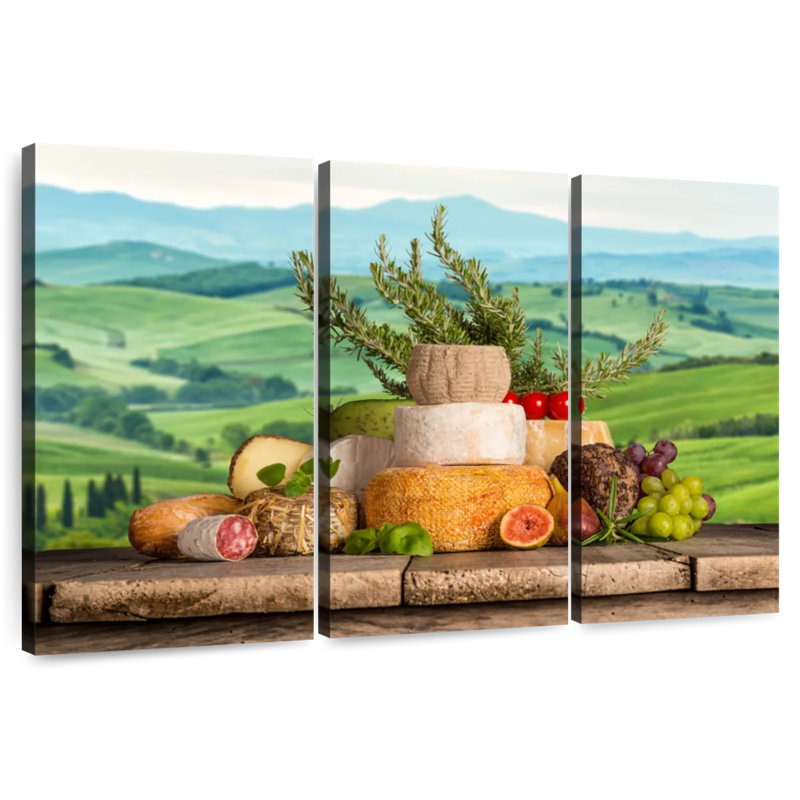 Fromages italiens Yarlin, H 42 po x l 65 po