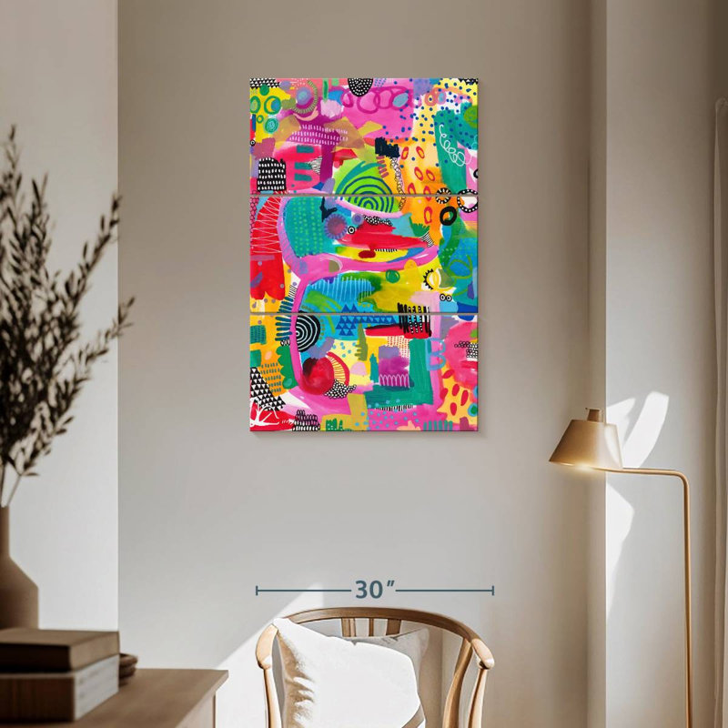 Avery Bubblegum Crush, 57" H x 36" W
