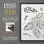 Sea Spirals I, reproduction encadrée - bois massif-1521464575-1521464545