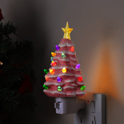 Nostalgic Ceramic Tree Nightlight