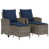 Coussin bleu marine / structure grise est en rupture de stock