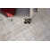 Stone Wash Gazni Abstract Area Rug in Silver