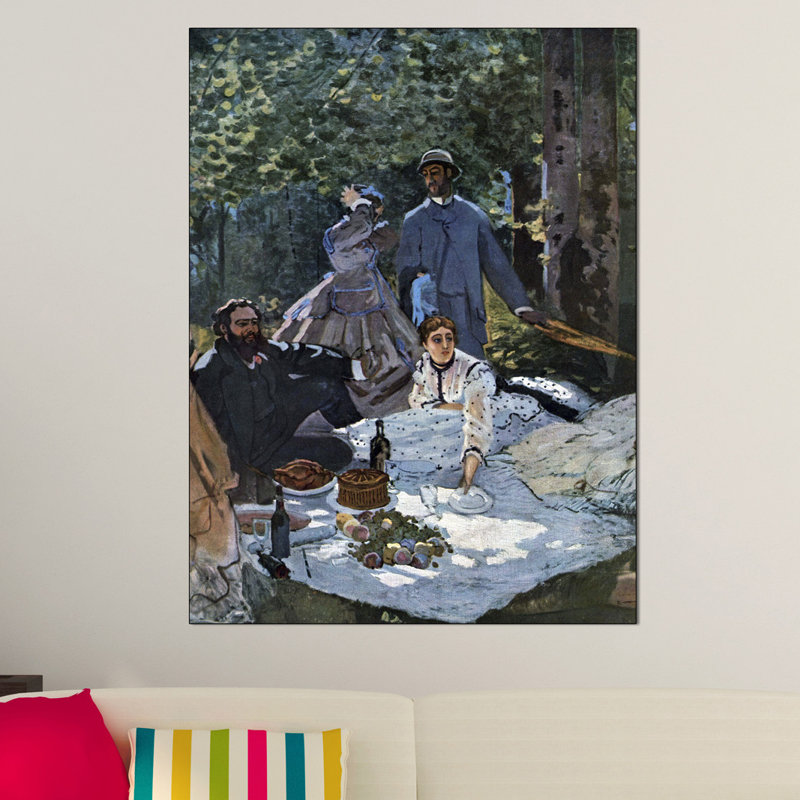 Claude Monet - Wrapped Canvas Painting, 120cm H x 90cm W x 1.8cm D
