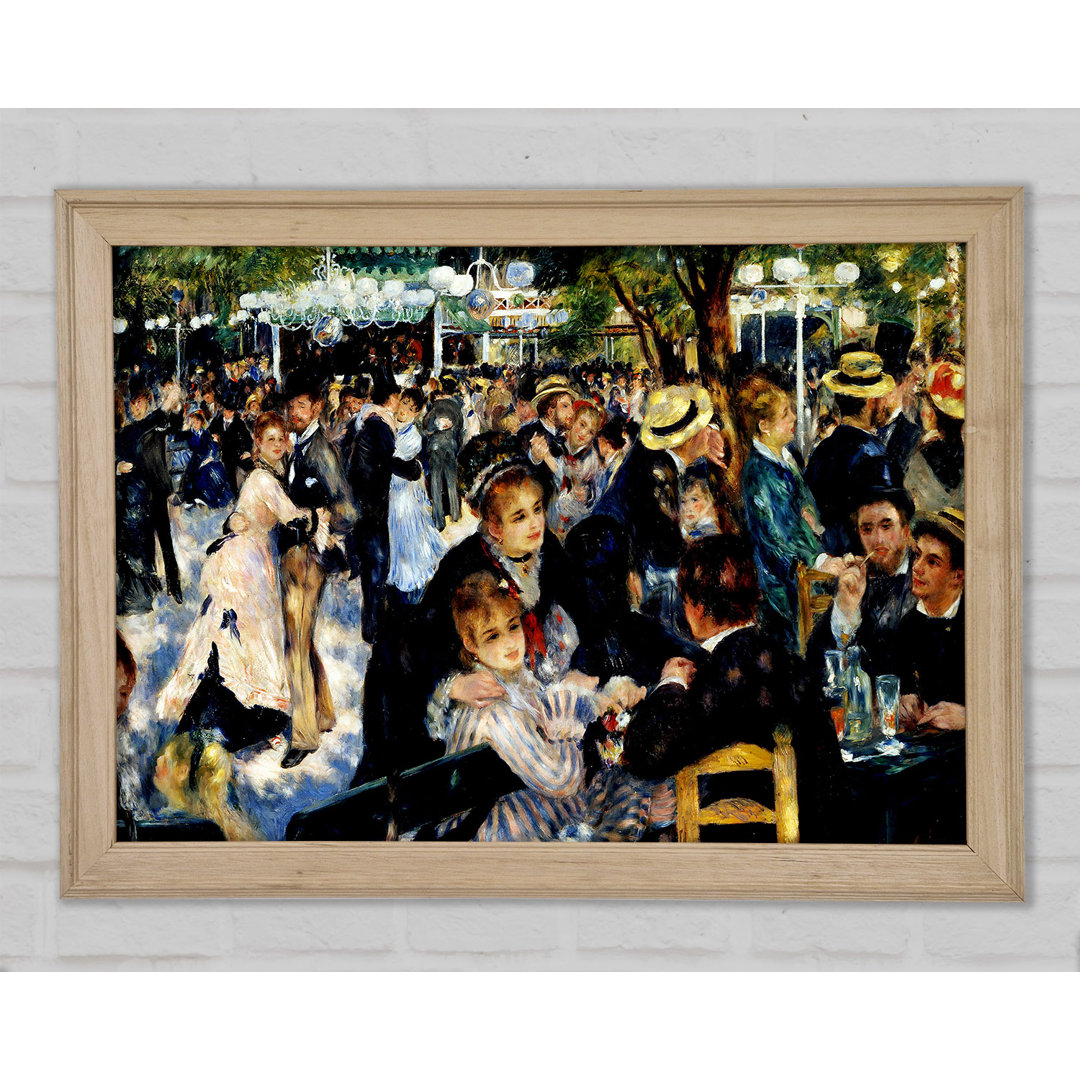 Montmartre von Renoir - Einzelne Bilderrahmen Kunstdrucke