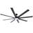 72" 6 - Blade Aluminum LED Ceiling Fan with Dimmable Light and Remote-107162103-107162102