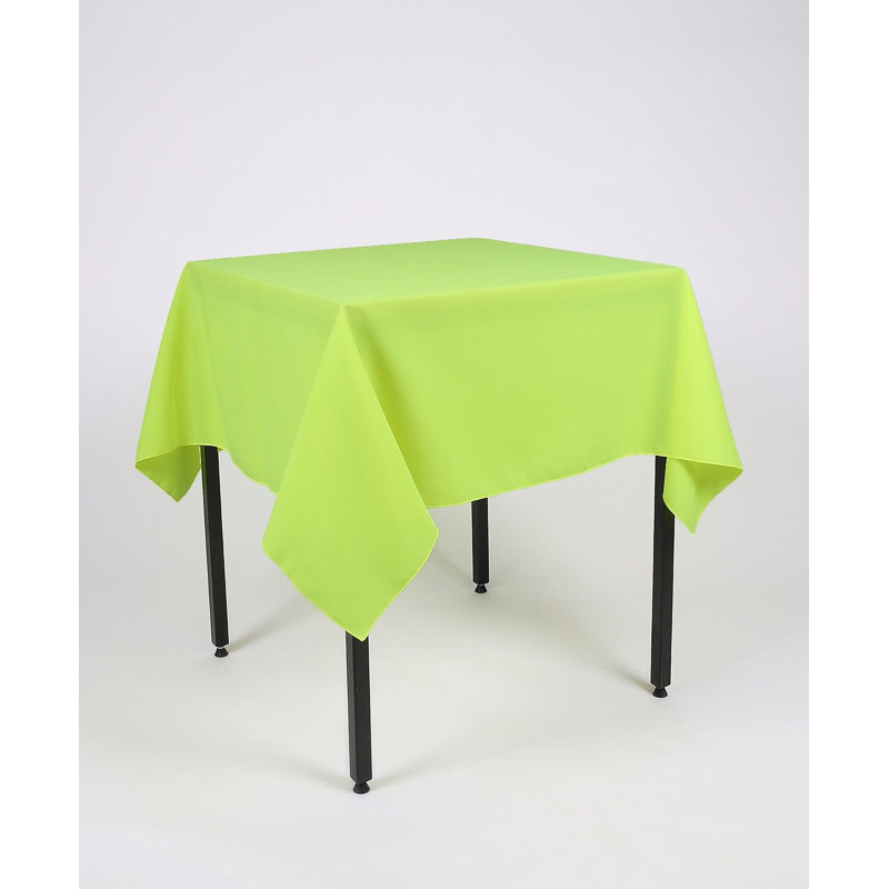 Blondine Tablecloth, 91cm W x 91cm L, Lime Green