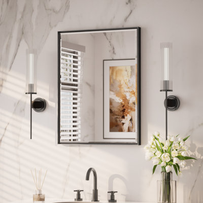 Areiona Beveled Bathroom Accent Vanity Mirror