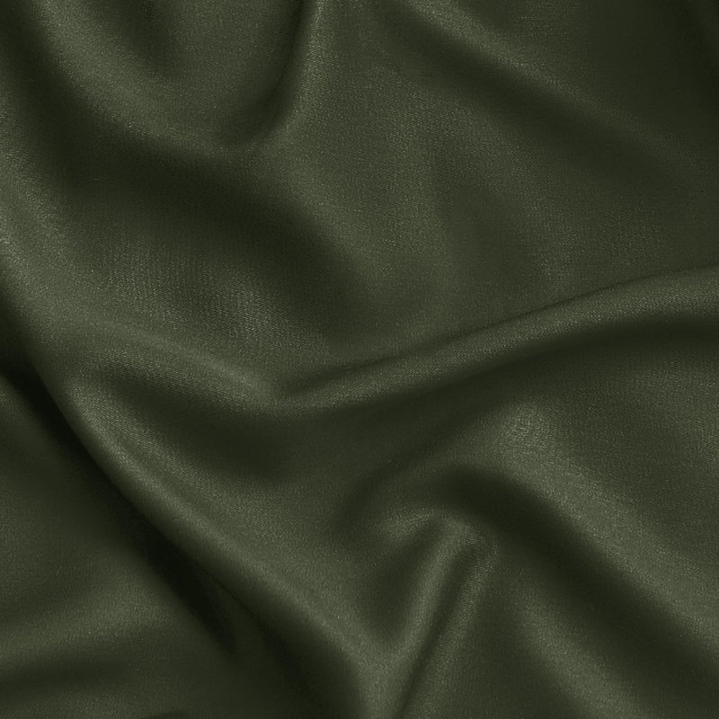 Ensemble de draps en rayonne de bambou Essential Collection, Ensemble de draps très grand californien avec 2 t, Vert olive