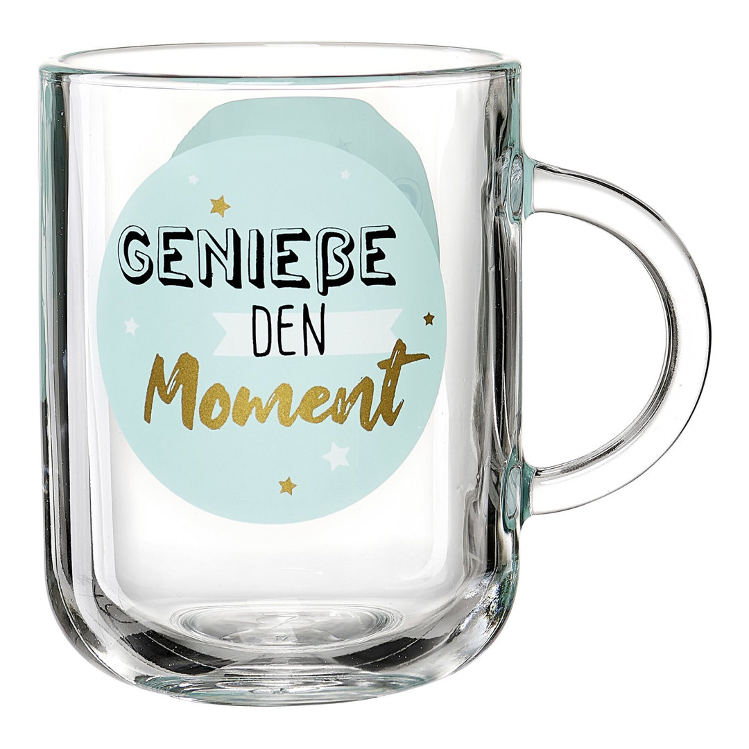 Glas-Becher 330 ml Moment Spirit