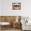 Alors, il y a quatre œuvres d'art encadrées sur toile flottante brune, design par Jack Sorenson-464865950-465065272