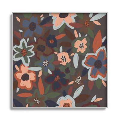 In Bloom 4 - Peinture encadrée sur verre