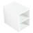 12" Glossy White Wall Mounted Shelf Unit - For Bedroom, Bathroom, Kitchen Storage Small Units, 12 Inch, Ideal For Kitchen, Dressing Room