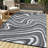 Outdoor Rug Reversible Outdoor Doormat Waterproof, Modern Plastic Straw, Abstract, Mark Resistant, Easy Clean, Portable, Low Pile, for Patio, Deck, Camping, RV-1722809583-1722809582