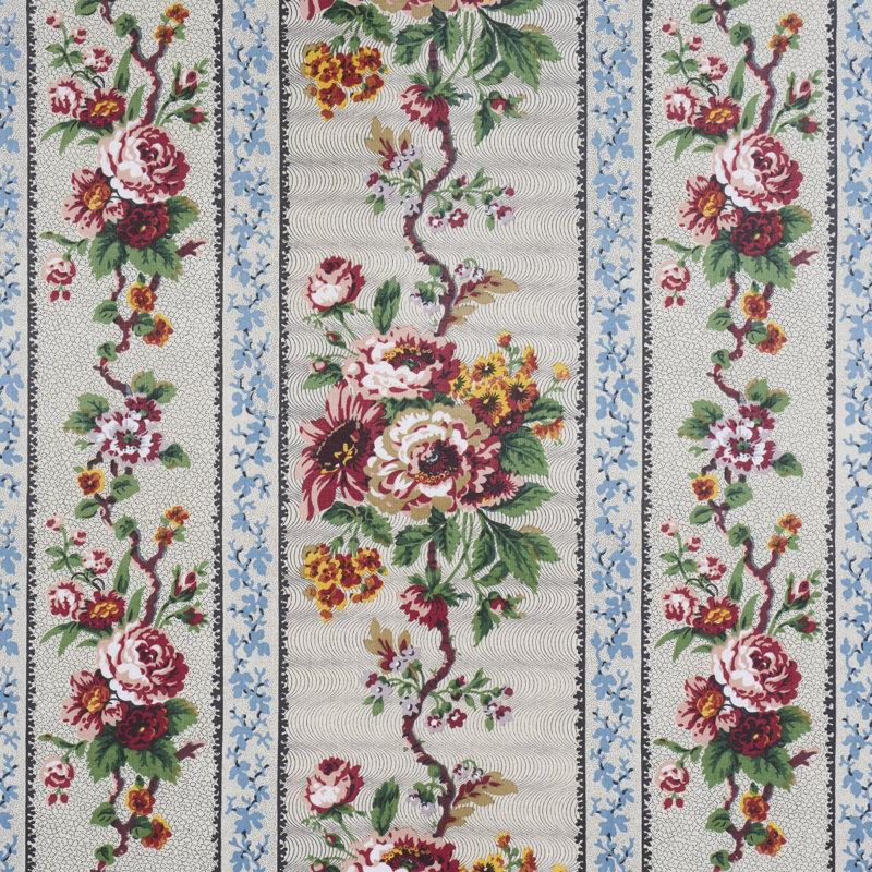 Tissu chintz Schumacher X Rita Konig Elizabeth