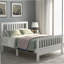 Wood Platform Bed with Headboard and Footboard
