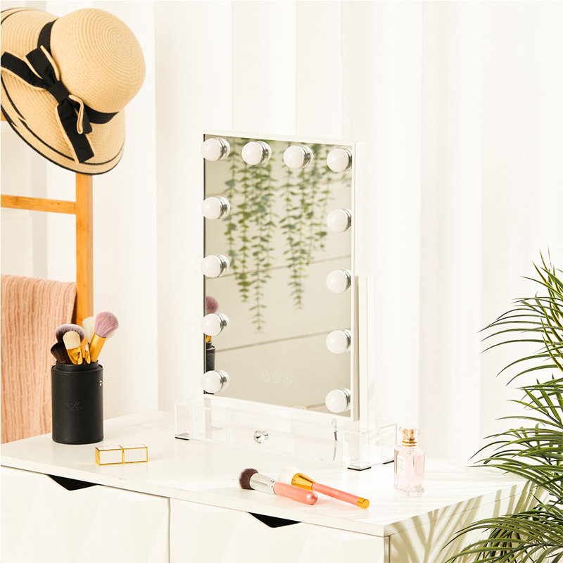 Lynder Metal Rectangle Floor Mirror